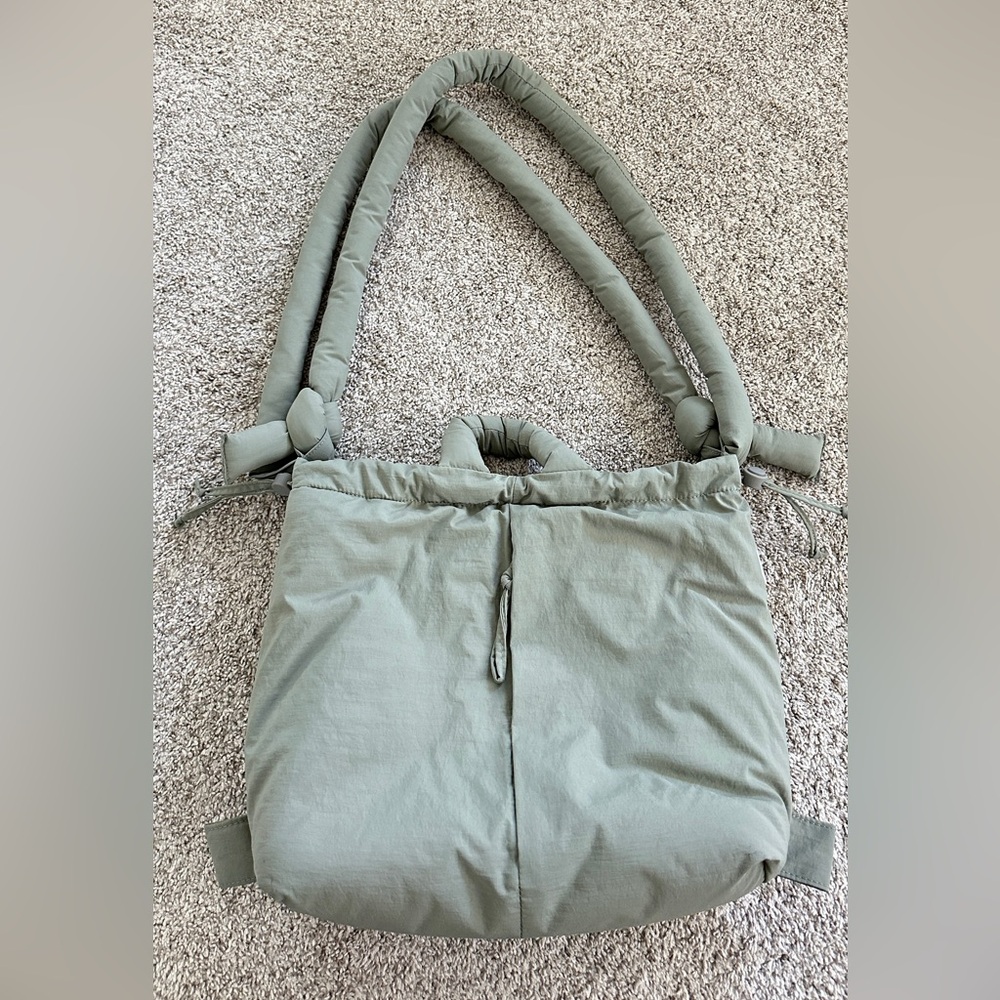 Olive Green Tote Bag